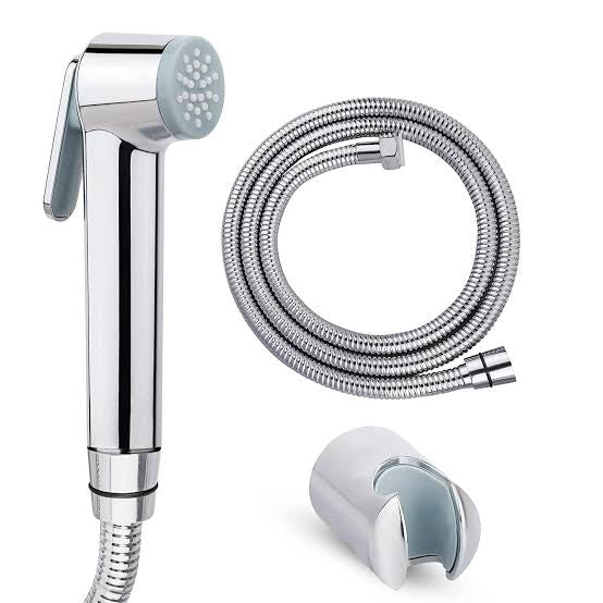 HEALTH FAUCETS GROHE TYPE WITH SS TUBE & BRASS/SS/ABS HEAVY HOOK by Trucera