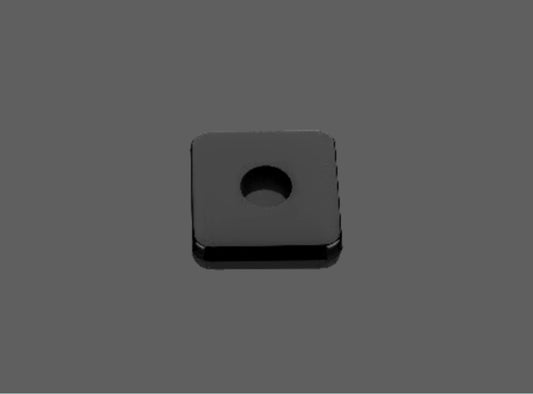 PVD BLACK SHOWER ARMS FLANGE by Trucera